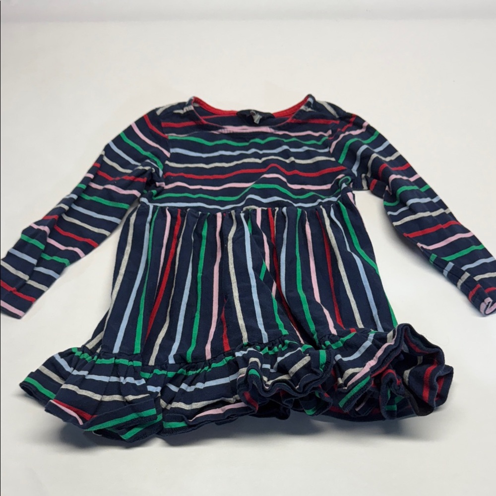 Joules Multicolor Striped Kids Dress